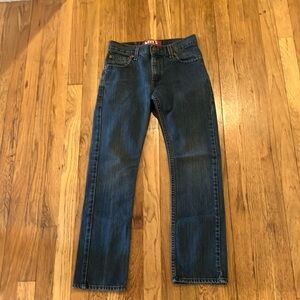 Boys (kids) blue Levi’s 511 size 14